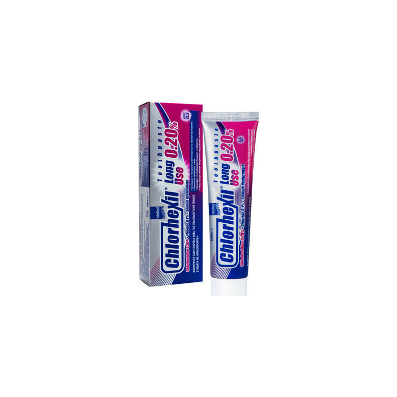 Intermed Chlorhexil 0.20% Toothpaste Long Use Κατά της Ουλοοδοντικής Πλάκας 100ml