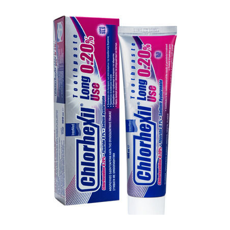 Intermed Chlorhexil 0.20% Toothpaste Long Use Κατά της Ουλοοδοντικής Πλάκας 100ml