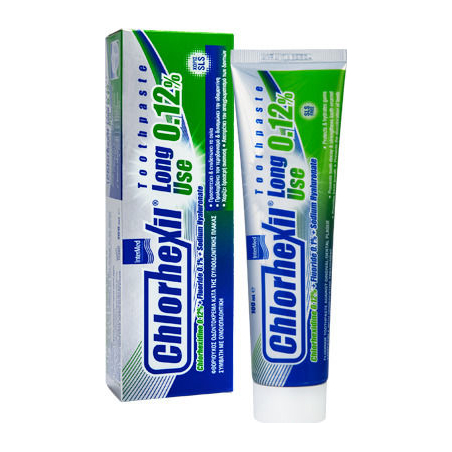 Intermed Chlorhexil 0.12% Toothpaste Long Use Κατά της Ουλοοδοντικής Πλάκας 100ml