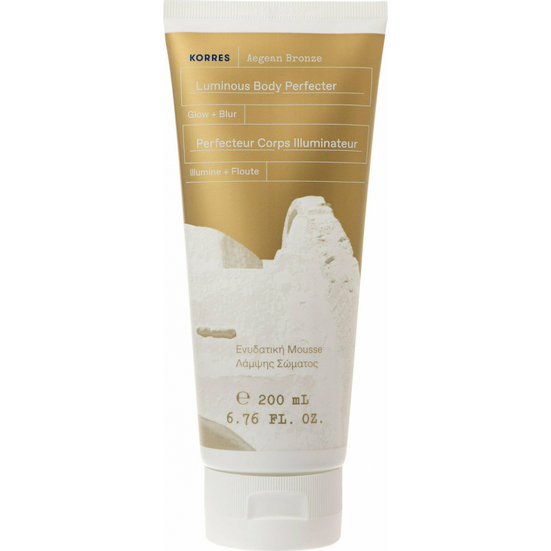 Korres Aegean Bronze Lumunous Body Perfecter Ενυδατική Mousse Λάμψης Σώματος 200ml
