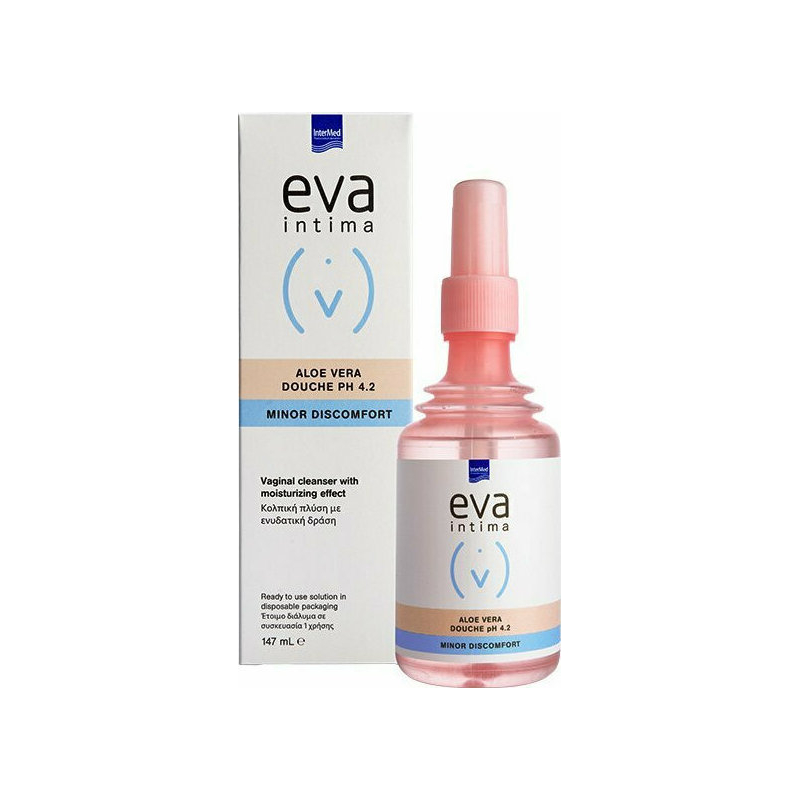 Intermed Eva Intima Minor Discomfort Aloe Vera Douche pH 4.2 147ml