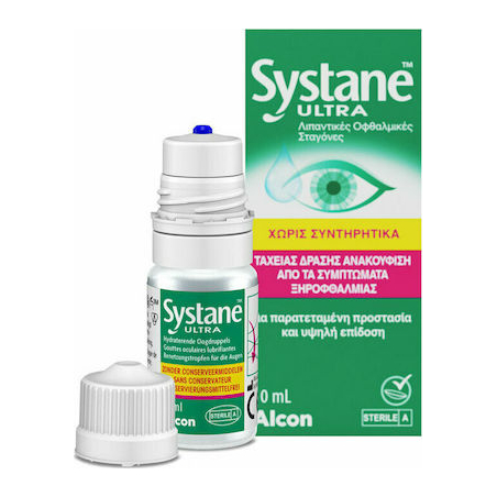 Systane Ultra Mpdf Drops Λιπαντικές Οφθαλμικές Σταγόνες Χωρίς Συντηρητικά 10ml Systane Ultra Mpdf Drops Λιπαντικές Οφθαλμικές Σταγόνες Χωρίς Συντηρητικά 10ml