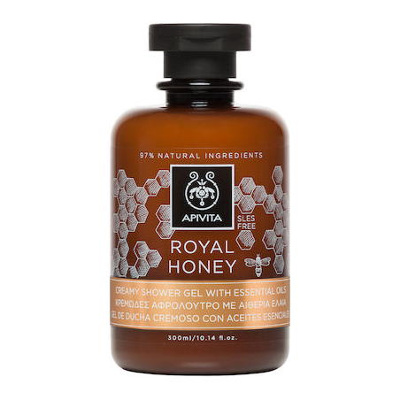 APIVITA Κρεμώδες Aφρόλουτρο με Aιθέρια Έλαια Royal Honey 250ml APIVITA Κρεμώδες Aφρόλουτρο με Aιθέρια Έλαια Royal Honey 250ml