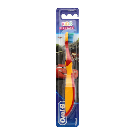 Oral-B Stages Kids 3-5 Ετών Cars Mcqeen Κόκκινο-Κίτρινο Oral-B Stages Kids 3-5 Ετών Cars Mcqeen Κόκκινο-Κίτρινο