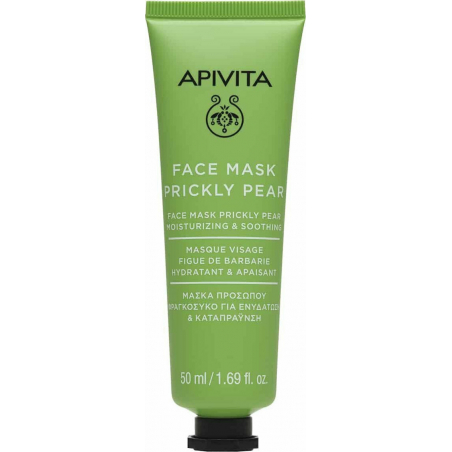 Apivita Express Beauty Μάσκα Ενυδάτωσης & Αναζωογόνησης Φραγκόσυκο 50ml