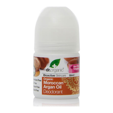 Dr.Organic Organic Deodorant Moroccan Argan Oil Roll-On 50ml Dr.Organic Organic Deodorant Moroccan Argan Oil Roll-On 50ml