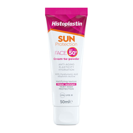 Heremco Histoplastin Sun Protection Face Cream to Powder SPF50 50ml