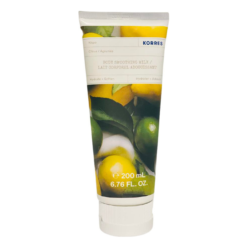 Korres Smoothing Milk Ενυδατικό Γαλάκτωμα Σώματος με Κίτρο 200ml