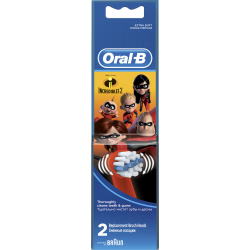 Oral-B Stages Power The Incredibles 2 Ανταλλακτικές Κεφαλές Παιδικής Οδοντόβουρτσας 2 Τεμάχια
