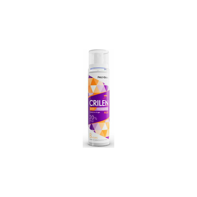 Frezyderm Crilen Anti Mosquito Plus 20% Άοσμο Εντομοαπωθητικό Σπρέι 100ml