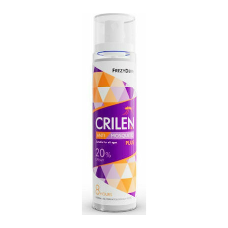 Frezyderm Crilen Anti Mosquito Plus 20% Άοσμο Εντομοαπωθητικό Σπρέι 100ml Frezyderm Crilen Anti Mosquito Plus 20% Άοσμο Εντομοαπωθητικό Σπρέι 100ml
