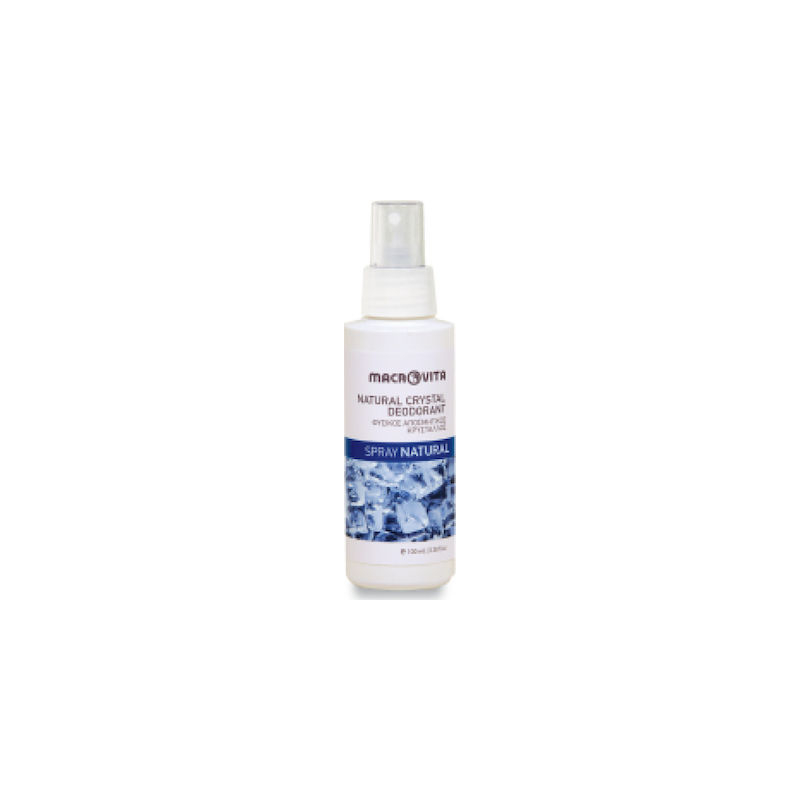 Macrovita Natural Φυσικός Αποσμητικός Κρύσταλλος Spray 100ml