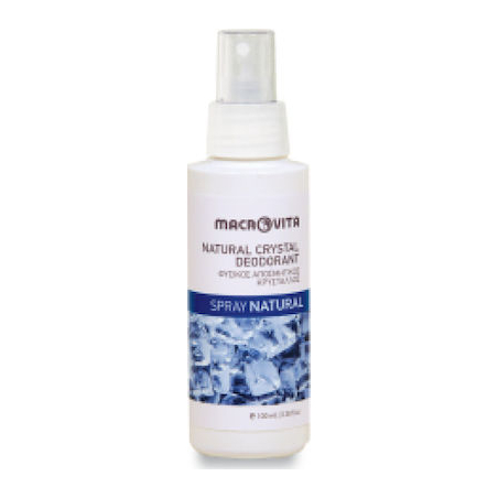Macrovita Natural Φυσικός Αποσμητικός Κρύσταλλος Spray 100ml Macrovita Natural Φυσικός Αποσμητικός Κρύσταλλος Spray 100ml