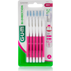 GUM 2614 Bi-Direction Μεσοδόντια Βουρτσάκια 1.2mm 6τμχ