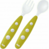 Nuk Easy Learning Εκπαιδευτικό Σετ Κουτάλι Πιρούνι Mini Πράσινο 8m+