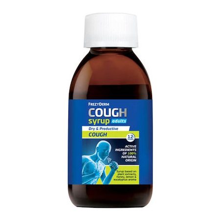 Frezyderm Cough Syrup Adults Σιρόπι Για Τον Βήχα 182gr Frezyderm Cough Syrup Adults Σιρόπι Για Τον Βήχα 182gr