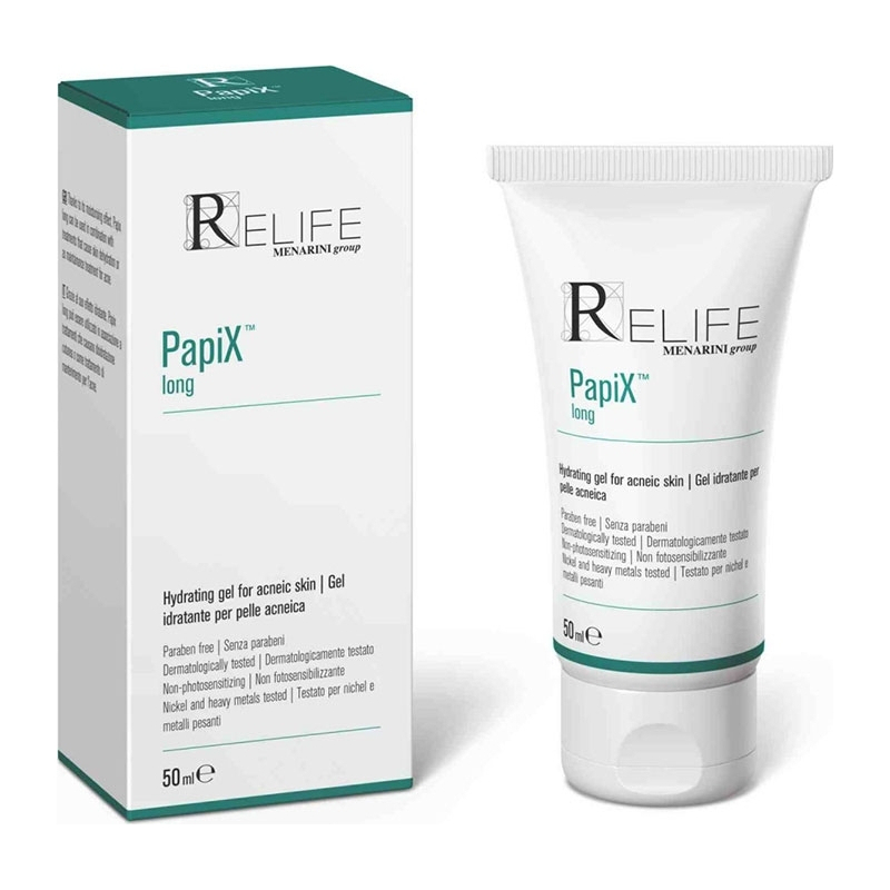 Relife Papix Long Ενυδατικό Τζελ για Δέρμα με Ακμή 50ml