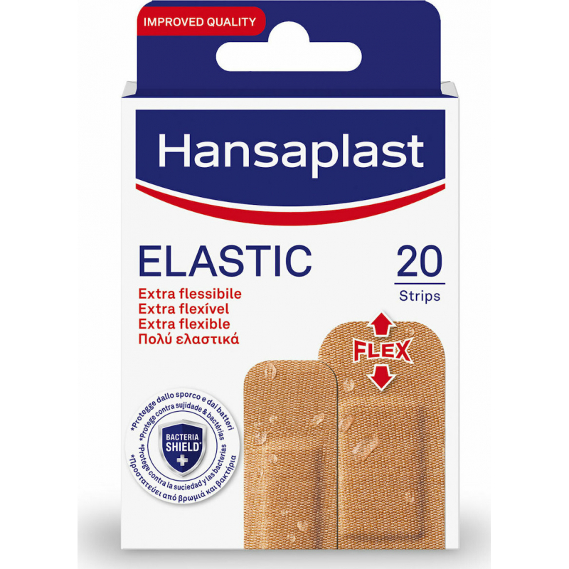 Hansaplast Αυτοκόλλητα Επιθέματα Elastic Extra Flexible 20τμχ