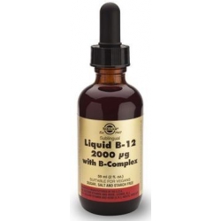 Solgar B-12 2000mg with B-Complex Σταγόνες Liquid 59ml
