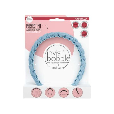 Invisibobble Hairhalo Headband Miss Denim Στέκα Μαλλιών Invisibobble Hairhalo Headband Miss Denim Στέκα Μαλλιών