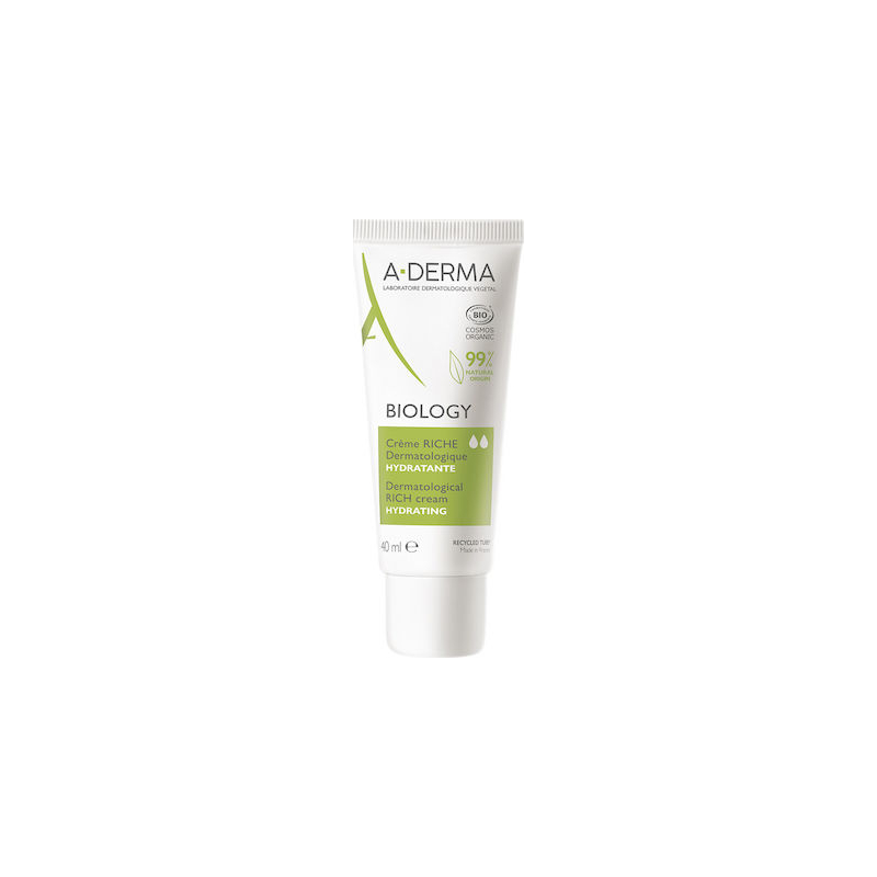 A-Derma Dermatological Rich Cream Hydrating Biology 40ml