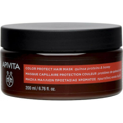 Apivita Colour Protect Hair Mask Μάσκα Προστασίας Χρώματος για Μαλλιά με πρωτείνες κινόα & Μέλι 200ml