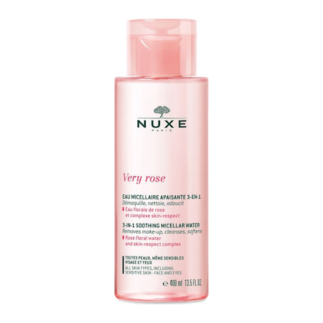 Nuxe Very Rose 3 in 1 Soothing Micellar Water 400ml Nuxe Very Rose 3 in 1 Soothing Micellar Water 400ml