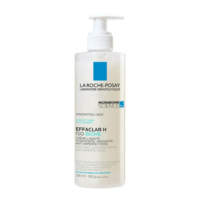 La Roche Posay Effaclar H Iso - Biome Cleansing Cream 390ml