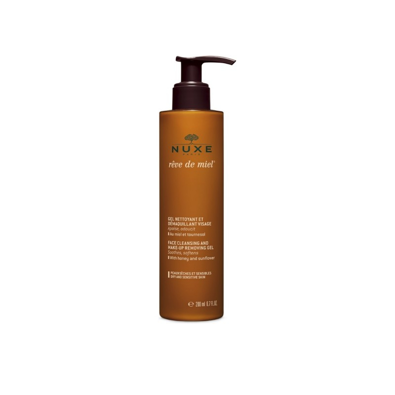 Nuxe Reve de Miel Face Cleansing & Make-Up Removing Gel 200ml