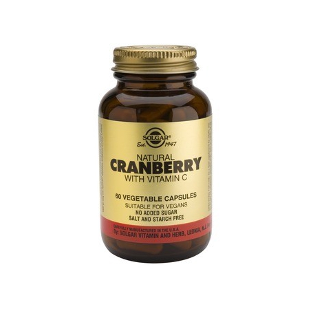 Solgar Cranberry Extract with Vitamin C 60 κάψουλες Solgar Cranberry Extract with Vitamin C 60 κάψουλες