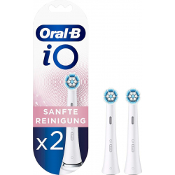 Oral-B iO Gentle Care Ανταλλακτικές Κεφαλές για Ηλεκτρική Οδοντόβουρτσα 319870 2τμχ