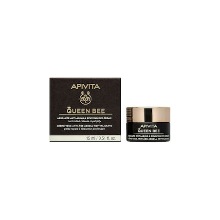 Apivita Queen Bee Absolute Anti-Aging & Reviving Eye Cream 15ml Apivita Queen Bee Absolute Anti-Aging & Reviving Eye Cream 15ml