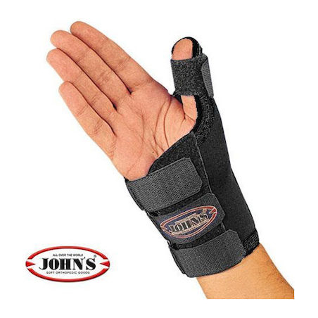 Johns 120105 Νάρθηκας Καρπού με Αντίχειρα Neoprene σε Μαύρο Χρώμα Johns 120105 Νάρθηκας Καρπού με Αντίχειρα Neoprene σε Μαύρο Χρώμα