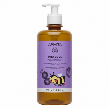 Apivita Υποαλλεργικό Παιδικό Σαμπουάν "Mini Bees" με Μέλι σε Μορφή Gel 500ml