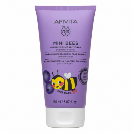 Apivita Υποαλλεργικό Παιδικό Conditioner "Mini Bees" με Μέλι για Εύκολο Χτένισμα σε Μορφή Κρέμας 150ml Apivita Υποαλλεργικό Παιδικό Conditioner "Mini Bees" με Μέλι για Εύκολο Χτένισμα σε Μορφή Κρέμας 150ml