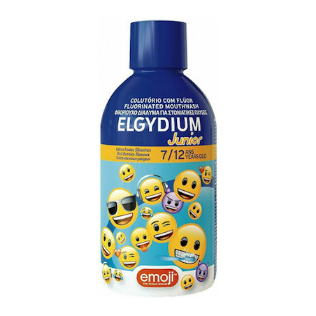 Elgydium Στοματικό Διάλυμα Emoji 500ml 250 ppm με Γεύση Κόκκινα Μούρα για 7+ χρονών Elgydium Στοματικό Διάλυμα Emoji 500ml 250 ppm με Γεύση Κόκκινα Μούρα για 7+ χρονών