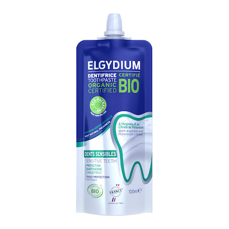 Elgydium Organic Bio Sensitive Οδοντόκρεμα για Ευαίσθητα Δόντια 100ml