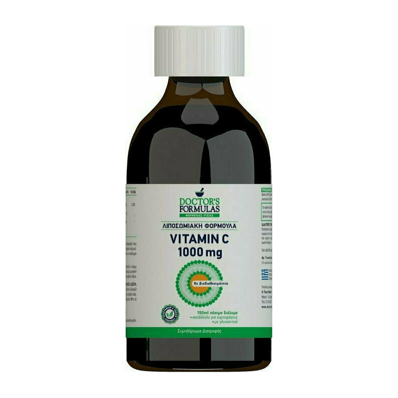 Doctor's Formulas Vitamin C Λιποσωμιακή Φόρμουλα 1000mg 150ml