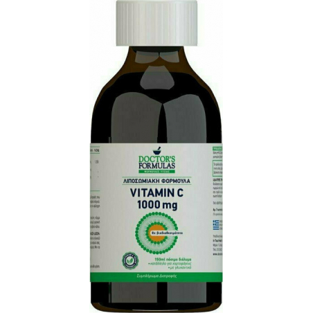 Doctor's Formulas Vitamin C Λιποσωμιακή Φόρμουλα 1000mg 150ml Doctor's Formulas Vitamin C Λιποσωμιακή Φόρμουλα 1000mg 150ml