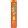 Vitabiotics Ultra Vitamin C+D Πορτοκάλι 20 αναβράζοντα δισκία