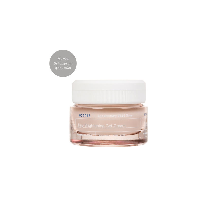Korres Apothecary Wild Rose 24ωρη Ενυδατική & Αντιγηραντική Κρέμα-Gel Προσώπου για Κανονικές/Μικτές Επιδερμίδες 40ml