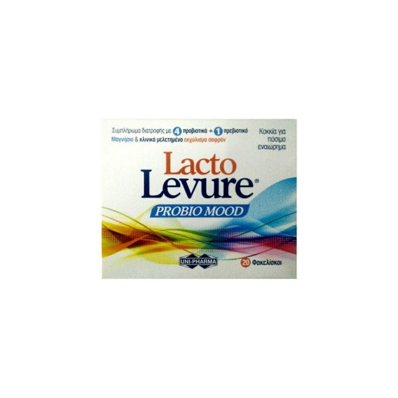 Uni-Pharma LactoLevure Probio Mood Προβιοτικά 20 φακελίσκοι