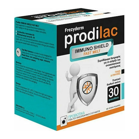 Frezyderm Prodilac Immuno Shield Fast Melt 30 Φακελάκια Frezyderm Prodilac Immuno Shield Fast Melt 30 Φακελάκια