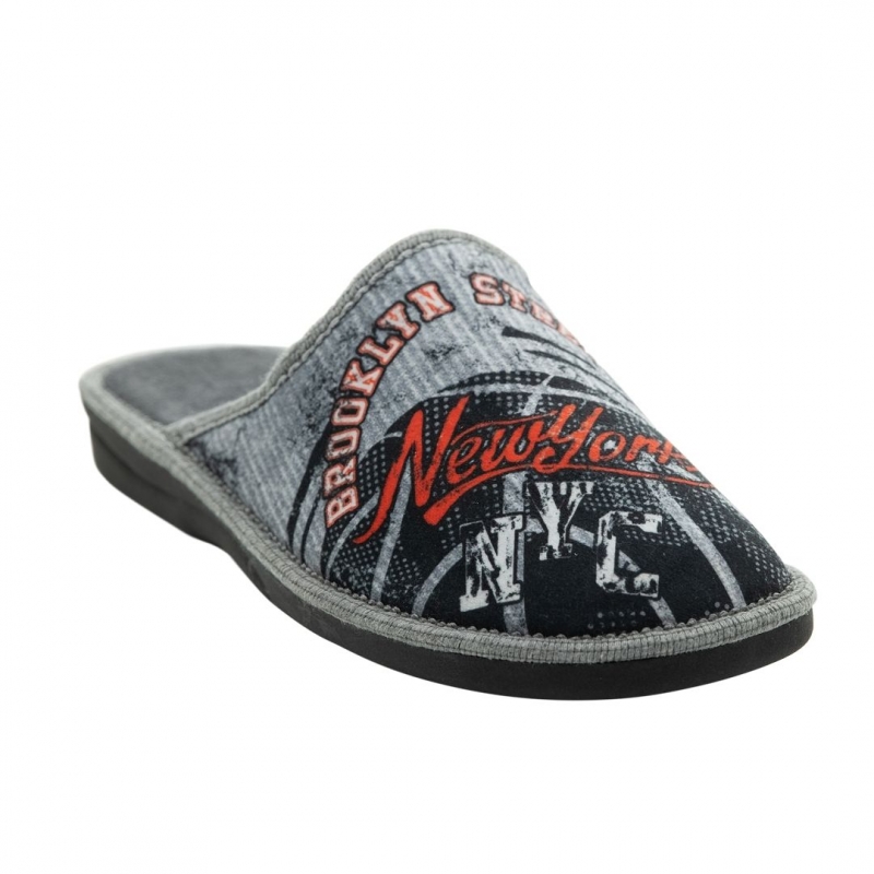 Save your feet Ανδρική ανατομική παντόφλα Sunshine 4003 γκρι