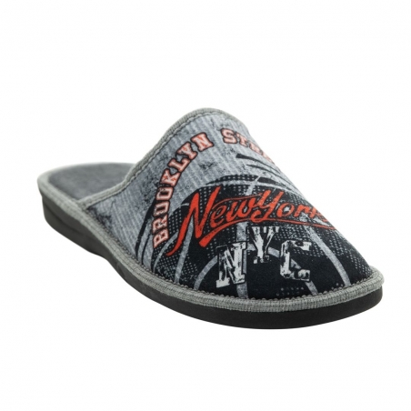 Save your feet Ανδρική ανατομική παντόφλα Sunshine 4003 γκρι
