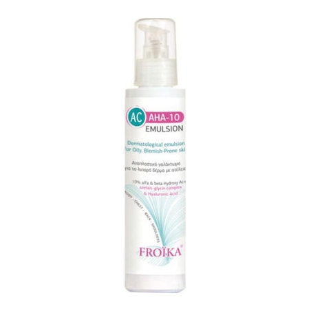 Froika Ac Aha-10 Emulsion Αναπλαστικό Γαλάκτωμα Για το Λιπαρό Δέρμα 125ml