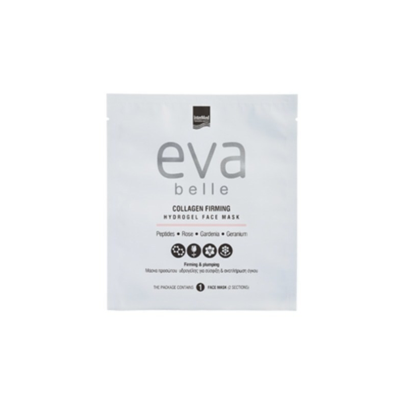 Intermed Eva Belle Collagen Firming Hydrogel Μάσκα Προσώπου για Σύσφιξη 1 τεμάχιο