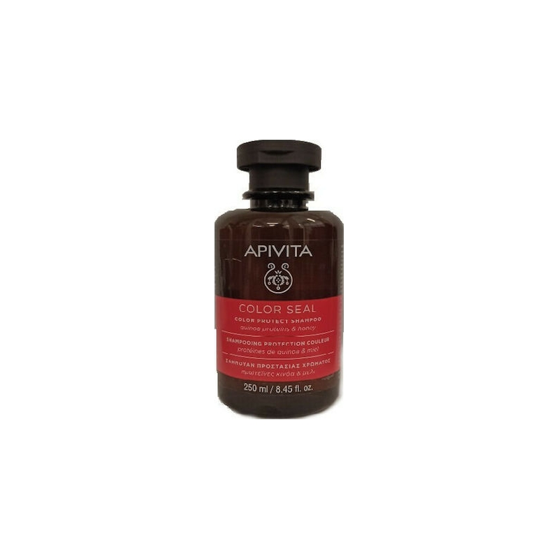 APIVITA Color Seal Color Protect Shampoo Κινόα & Μέλι 250ml