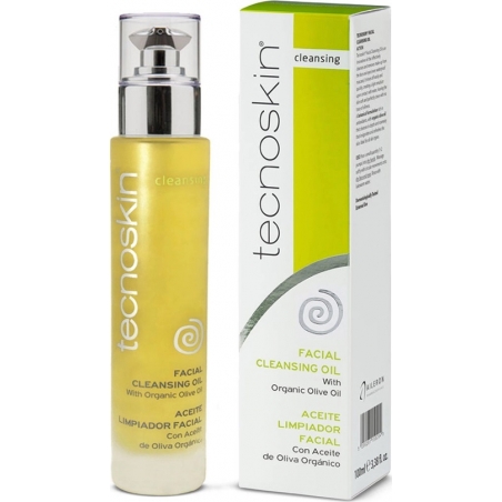 Tecnoskin Facial Cleansing Oil with Organic Olive Oil 100ml