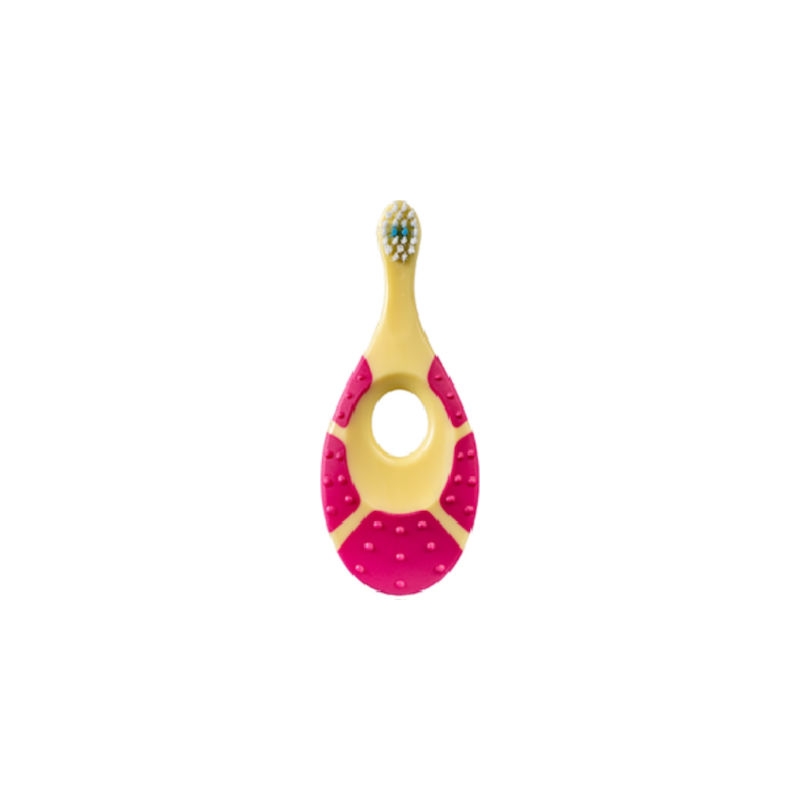 Jordan Βρεφική Οδοντόβουρτσα Step 1 Yellow / Pink για 0m+